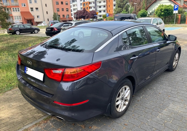 Kia Optima cena 54300 przebieg: 112800, rok produkcji 2014 z Leszno małe 352